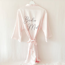 Load image into Gallery viewer, Custom Satin Robe