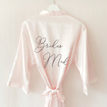 Load image into Gallery viewer, Custom Satin Robe