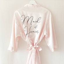 Load image into Gallery viewer, Custom Satin Robe