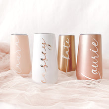 Load image into Gallery viewer, Champagne Flute Tumbler